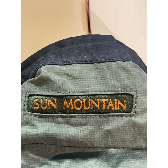 Sun mountain performance outerwear size large hunter green zipper up - Picture 9 of 16